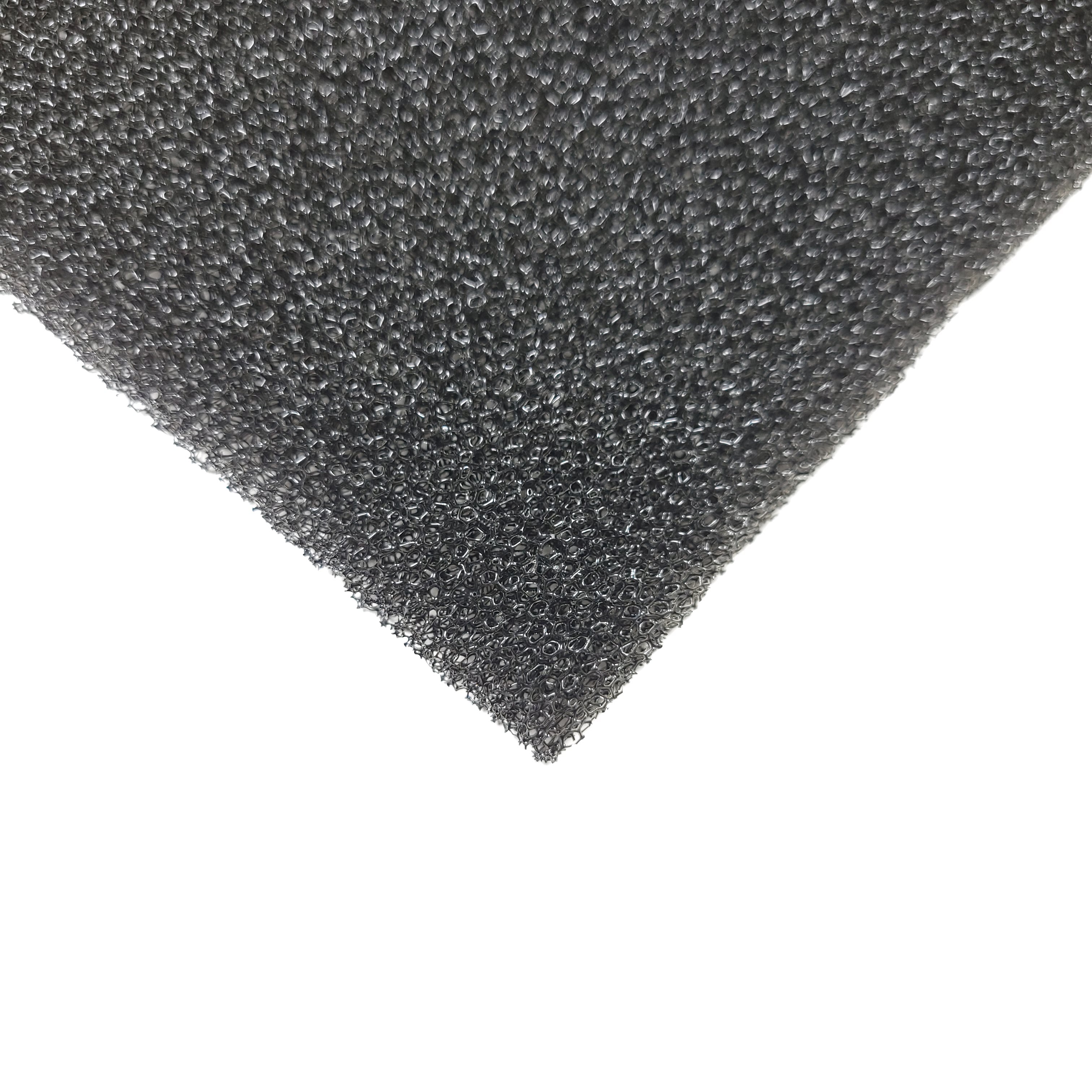 Filterschaum schwarz für Lüftungen Filterpad dunkel für Lüftungsanlagen und Klimanlagen Ersatzfilter Filterschwamm geschäumter Filter Luftreiniger PPI Schaum (PPI 15 Höhe 15 mm)