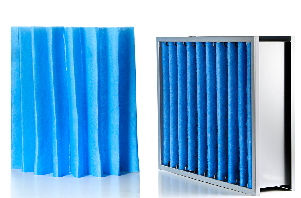 Gefaltete Filtermatte von Fischer Luftfilter W140/7x450 verwendbar z.B. für Schrag Heizung Filtermatte Filterzelle/Hauslüftungsgerät Filterklasse G4 // 1 Stück