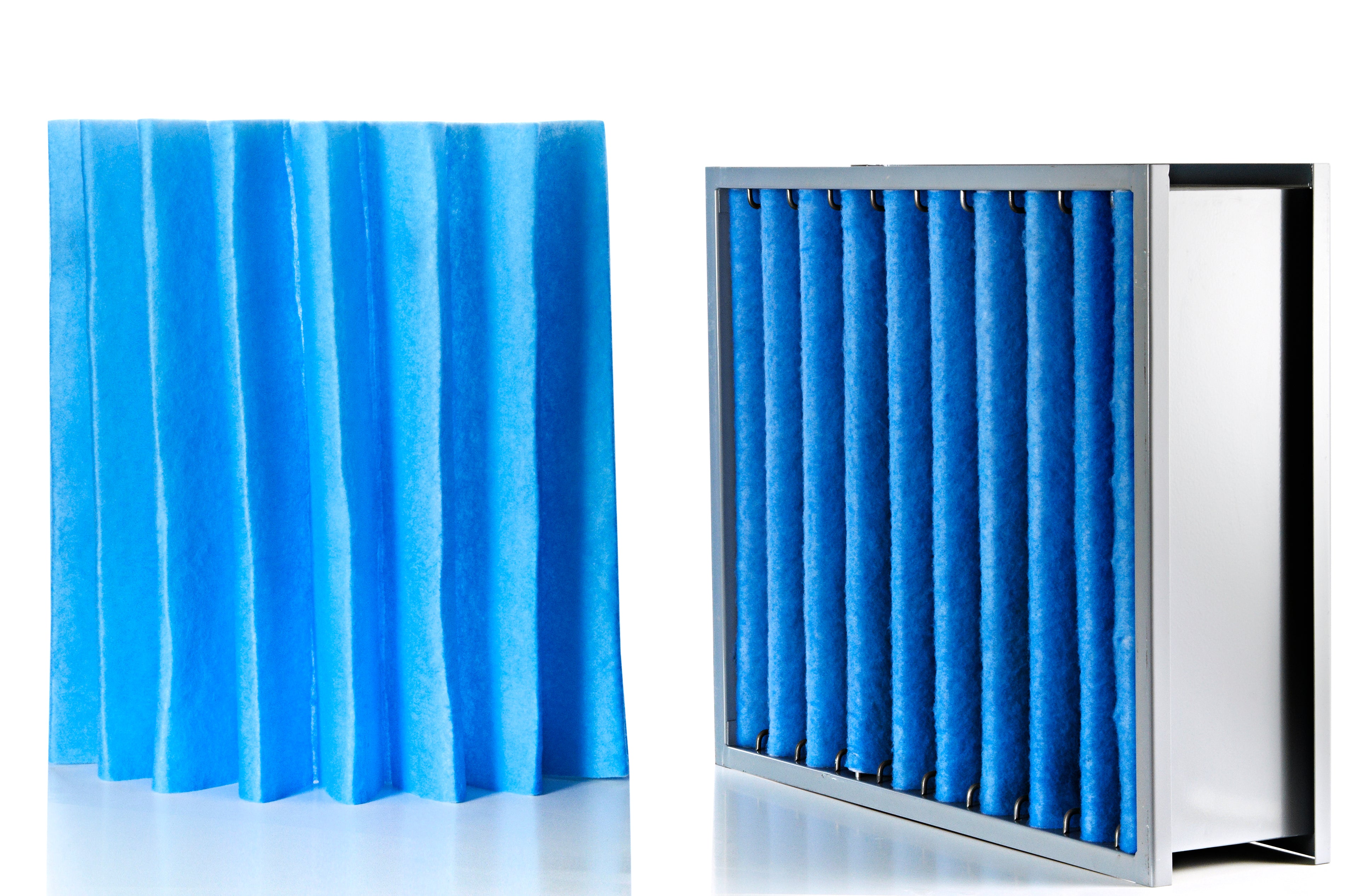 Gefaltete Filtermatte von Fischer Luftfilter W140/7x450 verwendbar z.B. für Schrag Heizung Filtermatte Filterzelle/Hauslüftungsgerät Filterklasse G4 // 1 Stück