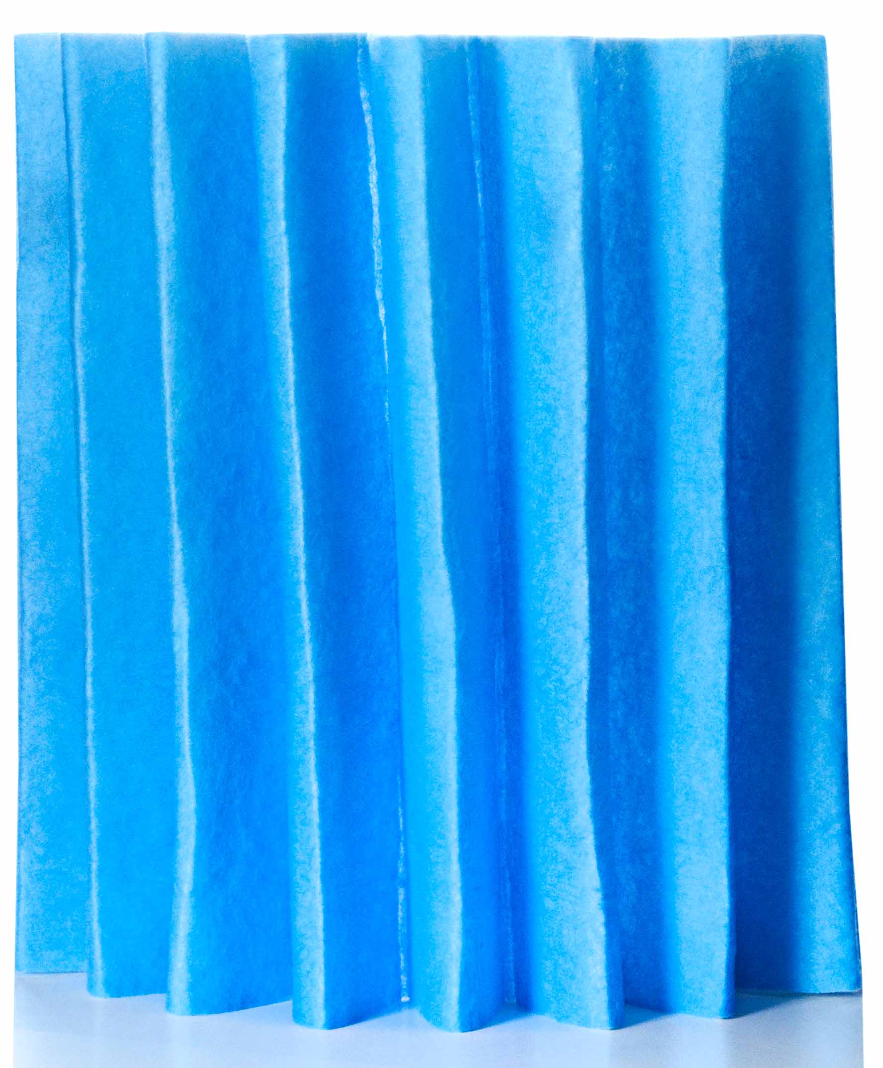 Gefaltete Filtermatte von Fischer Luftfilter W140/7x450 verwendbar z.B. für Schrag Heizung Filtermatte Filterzelle/Hauslüftungsgerät Filterklasse G4 // 1 Stück